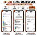 Phontra EMF protection case open showing card slots — iPhone 14 Pro Max