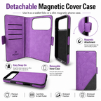 Phontra EMF wallet case wireless charging compatible